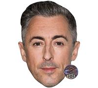 Alan Cumming Celebrity Mask, Flat Card Face, Fancy Dress Mask