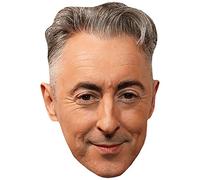 Alan Cumming (Grey Hair) Celebrity Mask, Flat Card Face, Fancy Dress Mask