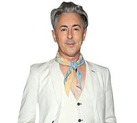 Alan Cumming (White Suit) Half Body Buddy Cutout