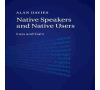 Alan Davies Native Speakers & Native Users Paperback Book Alan Davies Multicolor
