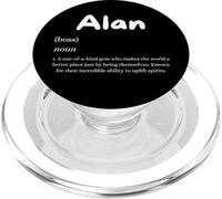 Alan Definition Uplifting Personalized First Name Alan PopSockets PopGrip for MagSafe