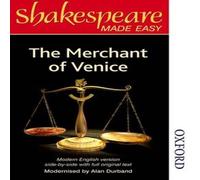 Alan Durband Shakespeare Made Easy: The Merchant of Venice Paperback Book Alan Durband Multicolor