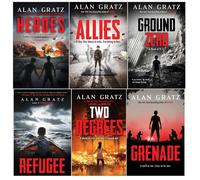 Alan Gratz 6 Books Collection Set (Allies, Two Degrees, Grenade, Refugee, Ground Zero & Heroes)