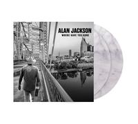 Alan Jackson - Where Have You Gone - Exclusive Limited Edition Black & White Swirl Colored Vinyl 2LP