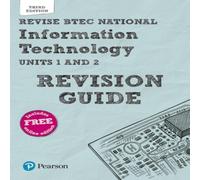 Alan Jarvis Pearson REVISE BTEC National Information Technology Revision Guide 3rd edition inc online edition - for 2025 exams Book Alan Jarvis Multicolor