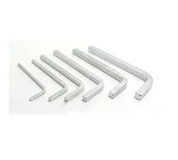 Alan Keys Sets 1set 3-8mm L Shape Square Head Wrench Suit for Security Self Tapping Screw Square Drive Pan Head Allen Keys