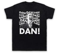Alan Partridge Dan ! Comedy Coogan Tv Show Funny Slogan Mens T-Shirt Unisex Tee Black