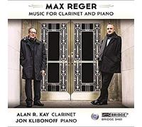 Alan R. Kay - Max Reger Music for Clarinet and Piano - CD - M4z