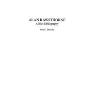 Alan Rawsthorne: A Bio-Bibliography: 97 (Bio-Bibliographies in Music)