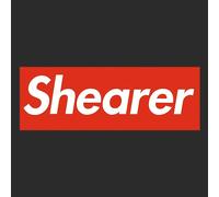 Alan Shearer Red Logo Kids T-Shirt - Black / XS Men