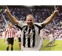 Alan Shearer signed Newcastle United 16x12 photo with COA and proof