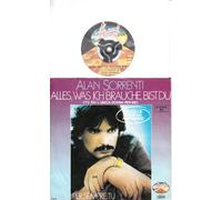 ALAN SORRENTI - ALLES, WAS ICH BRAUCHE, BIST DU (TU SEI L`UNICA DONNA PER ME) DEUTSCHE ORIGINALAUFNAHME) / PERSEMPRE TU / ALAN SORRENTI / Bildhülle 1979 Strand # 6.12 652 AC / 7" Vinyl Single Schallplatte