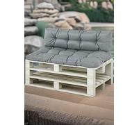 Alan Symonds 2 Piece Pallet Cushion Set Grey