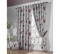 Ascot Eyelet Curtains - Red / 229cmcm / 2.8kg