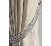 Alan Symonds Charlotte Pair of Tie Backs White