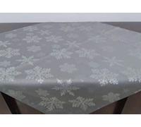 Alan Symonds Christmas Table Runner - SNOWFLAKE 40X140CM GREY