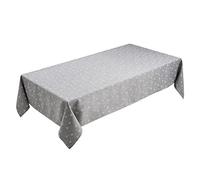 Alan Symonds Christmas Tablecloth - SNOWFLAKE 145X220CM GREY