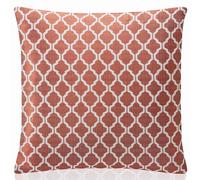 Alan Symonds Cotswold Jacquard Cushion Cover (Orange/Terracotta, 18" x 18" (45x45cm))