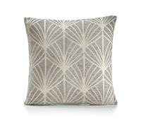 Alan Symonds Deco 18" x 18" Silver (Cushion Cover)