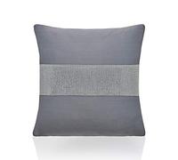 Alan Symonds Diamante Palace Cushion Cover 18" x 18" (45 x 45cm) (Silver)