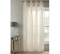 Alan Symonds Diana Eyelet Voile Panel Cream