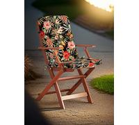 Alan Symonds Flutter Full Chair Seat Pad Black