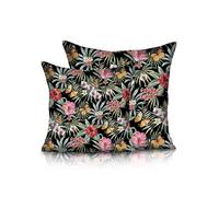 Alan Symonds Flutter Pair of Outdoor Cushions Black