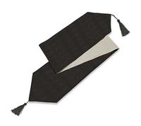 Alan Symonds Linen Look Tablecloth Black