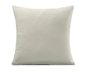 Alan Symonds Luxurious Velvet Chenille Cushion Cover, Cream, 55 x 55 Cm