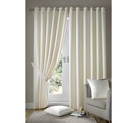 Alan Symonds Madison Curtains 66 x 90 Cream - AS 12399178