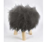Alan Symonds Mongolian Faux Fur Home Foot Stool