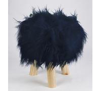 Alan Symonds Mongolian Faux Fur Home Foot Stool