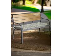 Alan Symonds Monstera Water Repellent Garden Bench Seat Pad