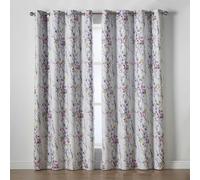 Alan Symonds Sakura Blackout Curtains Multi Eyelet Header Thermal - Multi - 66 x 72"