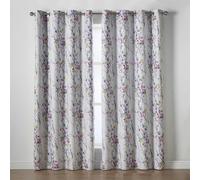 Alan Symonds Sakura Blackout Curtains Multi Eyelet Header Thermal - Multi - 66 x 90"