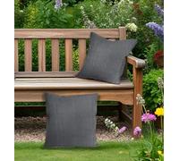 Alan Symonds Summer Outdoor Water-Repellant Cushion - Grey - Pair