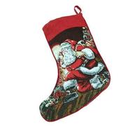 Alan Symonds Tapestry Christmas Stockings 20x45cm (Santa)