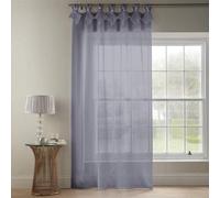 Alan Symonds Tiara Dolly Voile Semi-Sheer Tabbed Curtain Panel