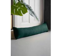 Alan Symonds Velvet Chenille Fleece Draught Excluder Green