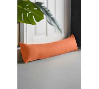 Alan Symonds Velvet Chenille Fleece Draught Excluder Orange