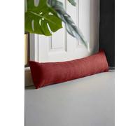 Alan Symonds Velvet Chenille Fleece Draught Excluder Red