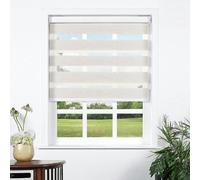 Alan Symonds Zebra Roller Blind 60 x 165cm Adjustable Blind - Beige - 60 x 165cm
