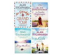 Alan Titchmarsh 4 Books Collection Set (The Scarlet Nightingale, Bring Me Home, Mr Gandy's Grand Tour & The Gift)