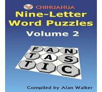 Alan Walker Chihuahua Nine-Letter Word Puzzles Volume 2 Paperback Book Alan Walker Multicolor