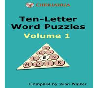 Alan Walker Chihuahua Ten-Letter Word Puzzles Volume 1 Paperback Book Alan Walker Multicolor