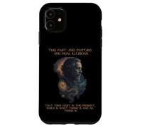 Alan Watts Quote Time Illusion Clock Cosmic Mind Case for iPhone 11