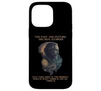 Alan Watts Quote Time Illusion Clock Cosmic Mind Case for iPhone 14 Pro Max