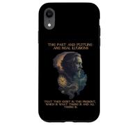 Alan Watts Quote Time Illusion Clock Cosmic Mind Case for iPhone XR