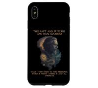 Alan Watts Quote Time Illusion Clock Cosmic Mind Case for iPhone XS Max