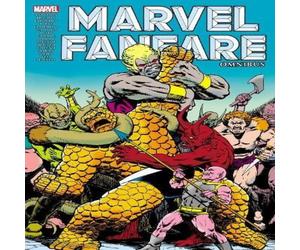 Alan Zelenetz Marvel Fanfare Omnibus Vol. 2 Hardcover Book Alan Zelenetz Multicolor